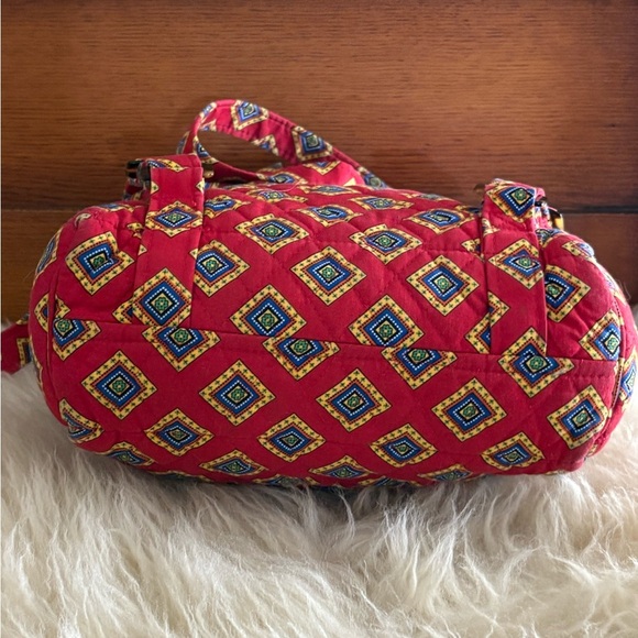 Vera Bradley ‘Bancroft Flowering Paisley Goji Berry’ Mini Backpack - Picture 5 of 6